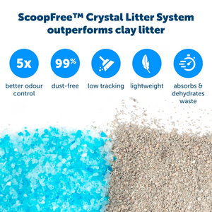 ScoopFree® Reusable Tray with Crystal Litter