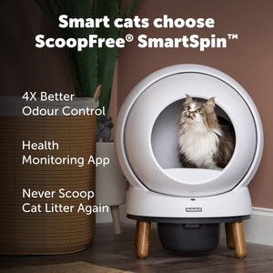 ScoopFree® SmartSpin™ Self-Cleaning Litter Box