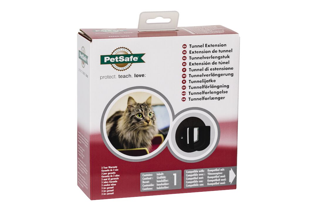Tunnel Extension for Microchip & Manual Locking Cat Flap